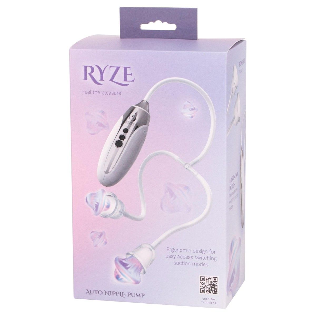 Set pompette succhia capezzoli Ryze Nipple Pump