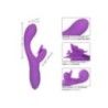 Vibratore rabbit Butterfly Kiss Flutter viola Vibratore rabbit Butterfly Kiss Flutter viola