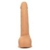 Fallo realistico Silicone Studs 25.5cm chiaro Fallo realistico Silicone Studs 25.5cm chiaro
