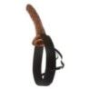 Fallo indossabile cavo uomo 25 cm cioccolato Fallo indossabile cavo uomo 25 cm cioccolato