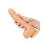 Fallo realistico Silicone Studs 25.5cm chiaro