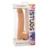 Fallo realistico Silicone Studs 25.5cm chiaro Fallo realistico Silicone Studs 25.5cm chiaro