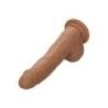 Fallo realistico Silicone Studs 25.5cm mulatt Fallo realistico Silicone Studs 25.5cm mulatt