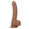 Fallo realistico Silicone Studs 25.5cm mulatt Fallo realistico Silicone Studs 25.5cm mulatt