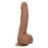 Fallo realistico Silicone Studs 25.5cm mulatt Fallo realistico Silicone Studs 25.5cm mulatt