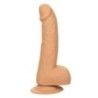 Fallo realistico Silicone Studs 21 cm chiaro Fallo realistico Silicone Studs 21 cm chiaro