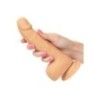 Fallo realistico Silicone Studs 21 cm chiaro