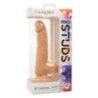 Fallo realistico Silicone Studs 21 cm chiaro Fallo realistico Silicone Studs 21 cm chiaro