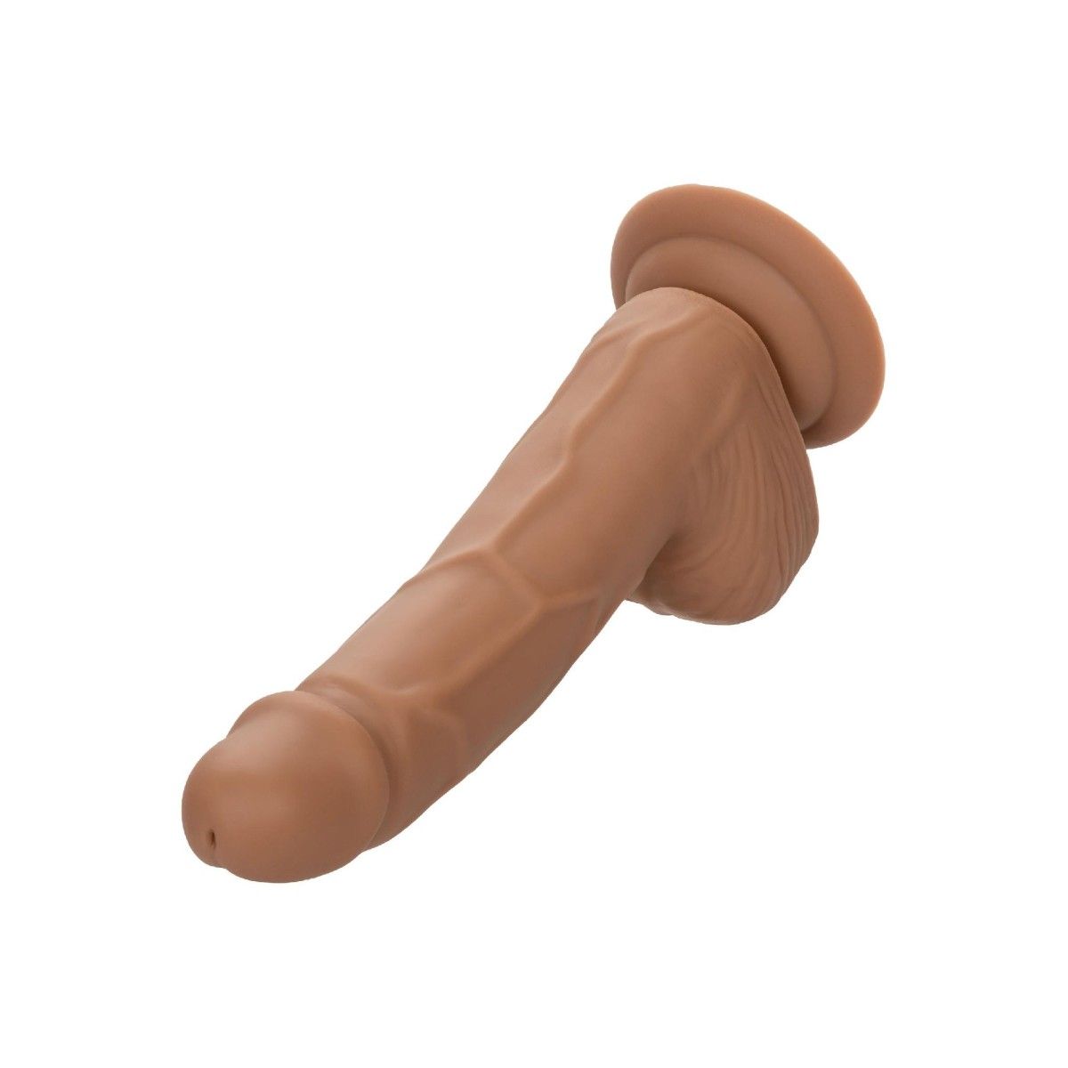 Fallo realistico Silicone Studs 6 Inch caramello