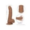 Fallo realistico Silicone Studs 21 cm mulatto Fallo realistico Silicone Studs 21 cm mulatto
