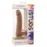 Fallo realistico Silicone Studs 21 cm mulatto Fallo realistico Silicone Studs 21 cm mulatto