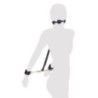 Imbragatura costrittiva manette e ball gag Imbragatura costrittiva manette e ball gag