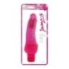 Vibratore realistico jammy sharp glitter rosa Vibratore realistico jammy sharp glitter rosa
