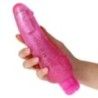 Vibratore realistico jammy sharp glitter rosa