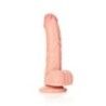 Dildo realistico curvo ventosa 17 cm chiaro Dildo realistico curvo ventosa 17 cm chiaro