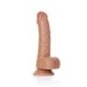 Dildo realistico curvo ventosa 17 cm mulatto Dildo realistico curvo ventosa 17 cm mulatto