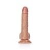 Dildo Curvo testicoli ventosa 20 cm mulatto Dildo Curvo testicoli ventosa 20 cm mulatto