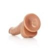 Dildo Curvo testicoli ventosa 20 cm mulatto Dildo Curvo testicoli ventosa 20 cm mulatto