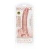 Dildo realistico curvo ventosa 23 cm chiaro Dildo realistico curvo ventosa 23 cm chiaro