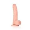 Dildo realistico curvo ventosa 23 cm chiaro Dildo realistico curvo ventosa 23 cm chiaro