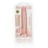 Dildo realistico dritto ventosa 23 cm chiaro Dildo realistico dritto ventosa 23 cm chiaro