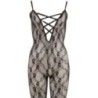 Tutina bodystocking aperta scollo profondo