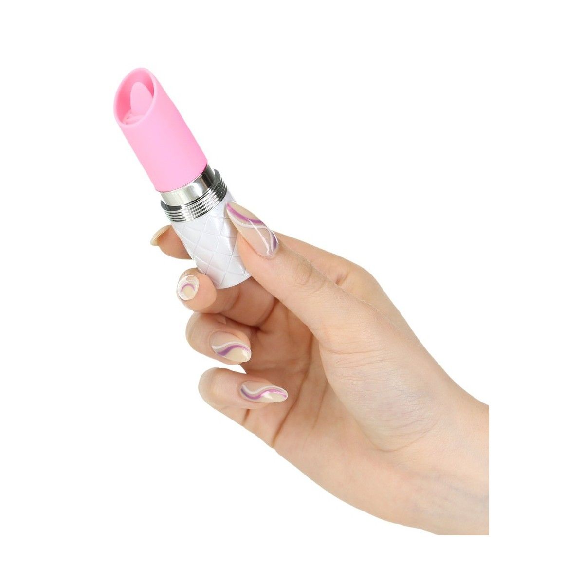 Vibratore a rossetto Lusty rosa