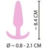 Plug anale Mini Butt Plug cuties rosa Plug anale Mini Butt Plug cuties rosa