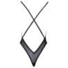 Body sexy trasparente con ricami nero Body sexy trasparente con ricami nero