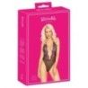 Body sexy trasparente con ricami nero Body sexy trasparente con ricami nero
