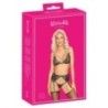 Set sexy reggiseno perizoma reggicalze nero Set sexy reggiseno perizoma reggicalze nero