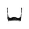 Reggiseno pizzo nero 1/4 coppa Reggiseno pizzo nero 1/4 coppa