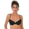 Reggiseno Push Up con pizzo su schiena nero Reggiseno Push Up con pizzo su schiena nero
