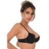 Reggiseno Push Up con pizzo su schiena nero Reggiseno Push Up con pizzo su schiena nero
