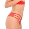 Tanga sexy pizzo con stringhe rosso Tanga sexy pizzo con stringhe rosso
