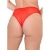 Slip pizzo cavallo aperto Hiphugger rosso Slip pizzo cavallo aperto Hiphugger rosso