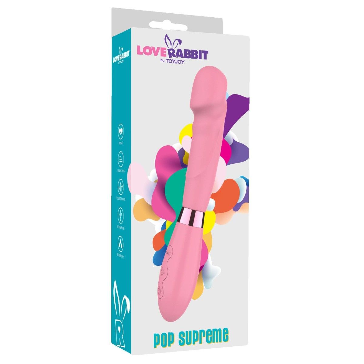 Vibratore realistico Pop Supreme 21 cm rosa