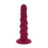 Fallo con ventosa Ribbed Dong 16 cm Fallo con ventosa Ribbed Dong 16 cm