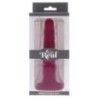 Fallo con ventosa Ribbed Dong 16 cm Fallo con ventosa Ribbed Dong 16 cm