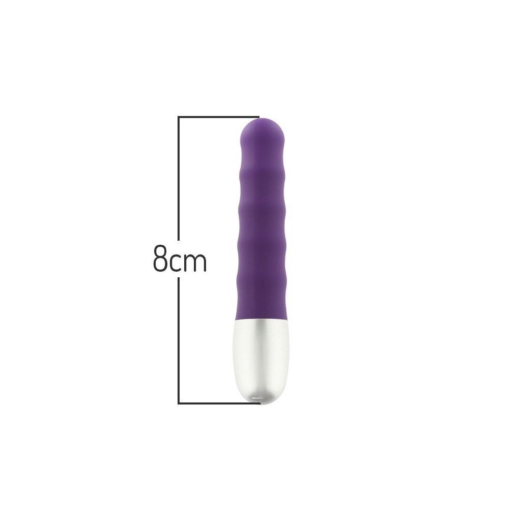 Vibratore vaginale anale stimolatore viola mini fallo vibrante stimolatore clitoride