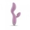 Vibratore rabbit doppio silicone rosa Vibratore rabbit doppio silicone rosa