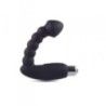 Vibratore anale per prostata in silicone nero Vibratore anale per prostata in silicone nero