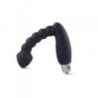Vibratore anale per prostata in silicone nero Vibratore anale per prostata in silicone nero