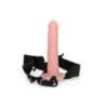 Fallo Strapon cavo 27 cm chiaro Fallo Strapon cavo 27 cm chiaro