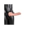 Fallo Strapon cavo 27 cm chiaro Fallo Strapon cavo 27 cm chiaro