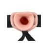 Fallo Strapon cavo 27 cm chiaro Fallo Strapon cavo 27 cm chiaro