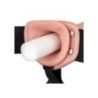 Fallo Strapon cavo 27 cm chiaro Fallo Strapon cavo 27 cm chiaro