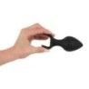 Plug anale kit 3 pz Anal Trainer Set nero Plug anale kit 3 pz Anal Trainer Set nero