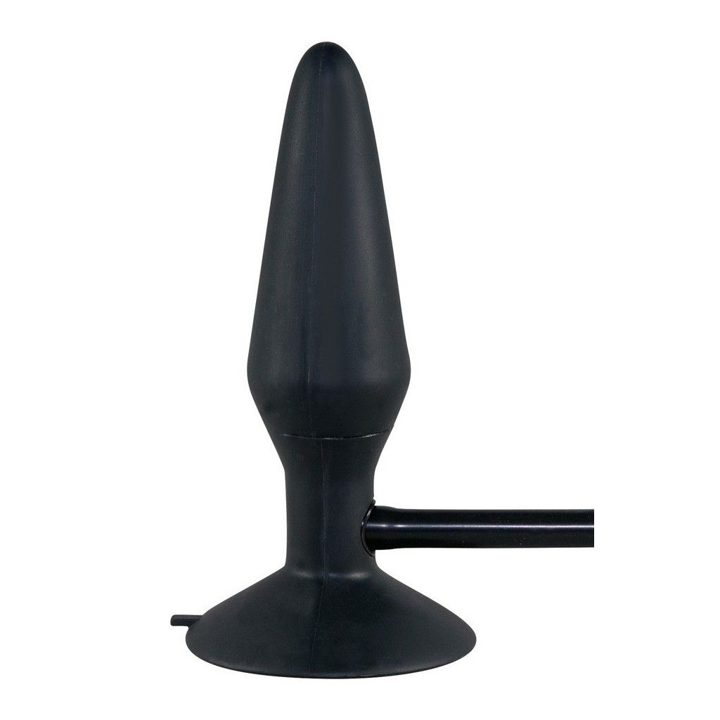 Plug anale gonfiabile True Black