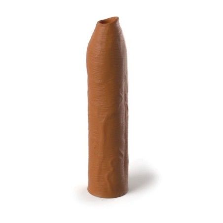 Guaina pene Uncut X-tensions 17,8 cm mulatta